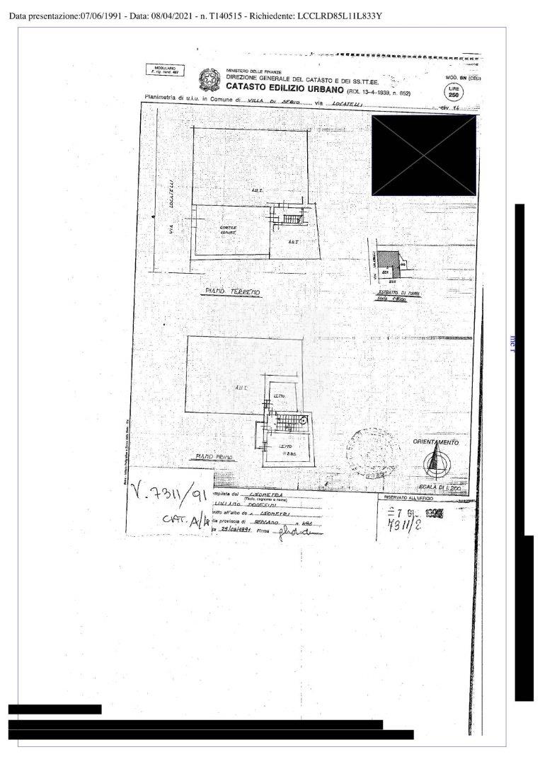 Casa Plurifamiliare in vendita a Villa di Serio