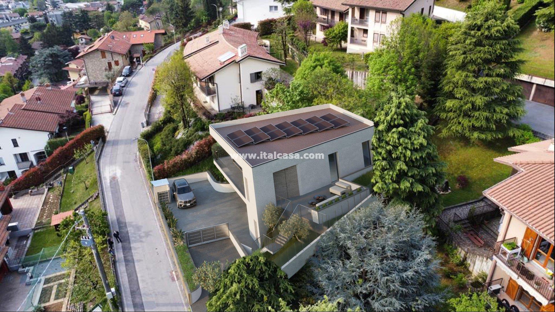 Villa Unifamiliare in vendita a Alzano Lombardo