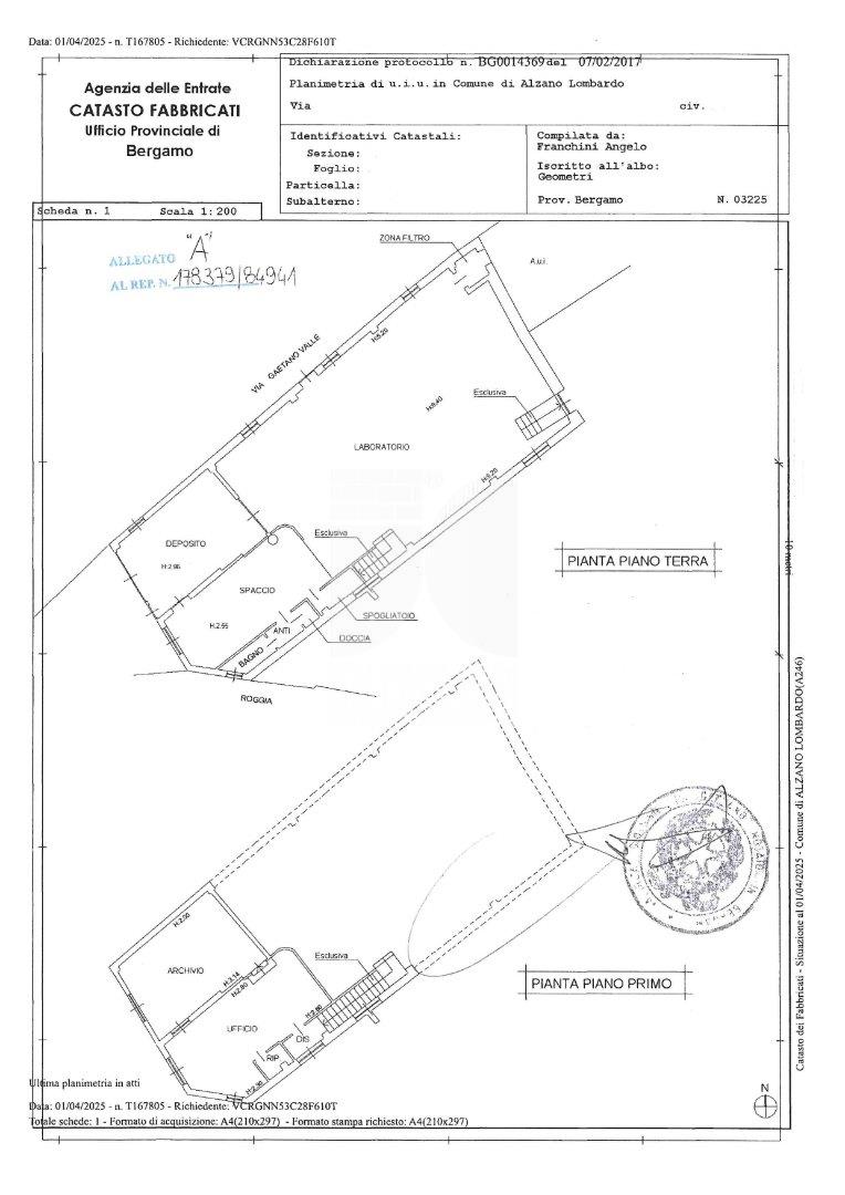 Capannone in vendita a Alzano Lombardo