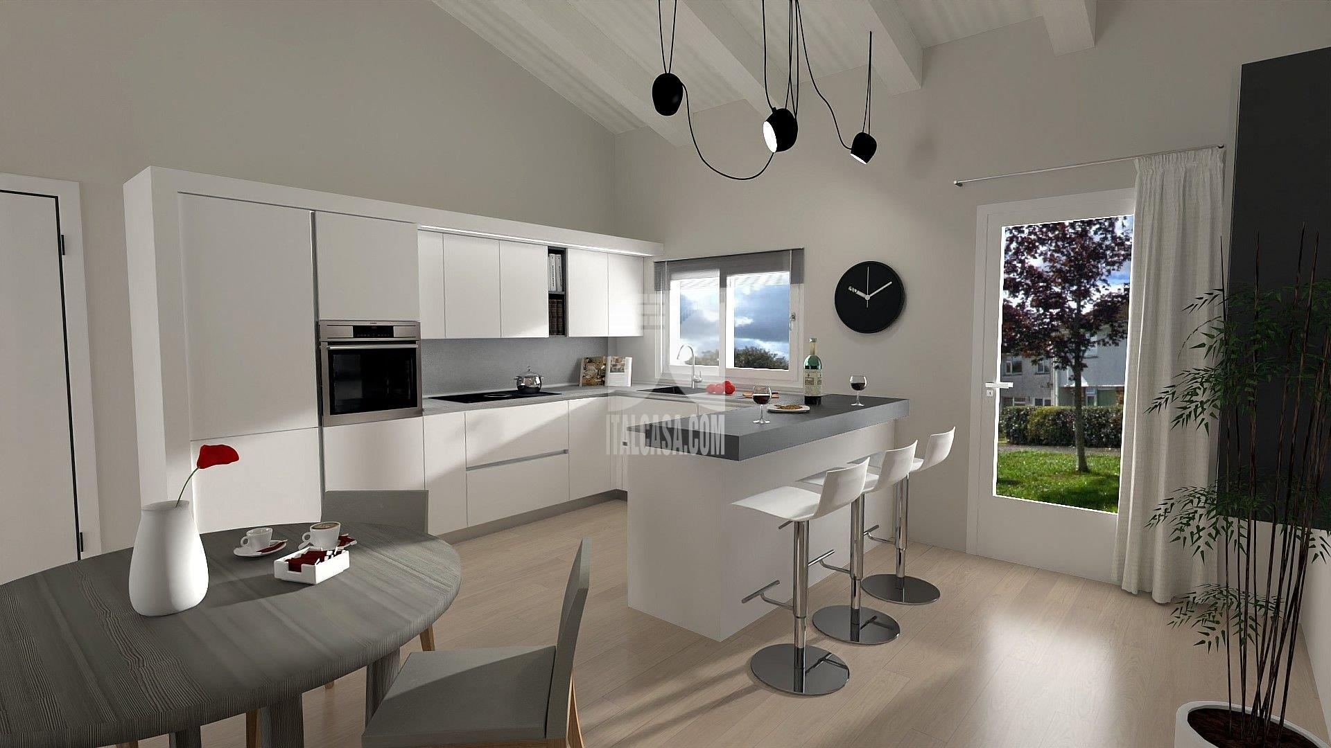 Appartamento in vendita a Scanzorosciate