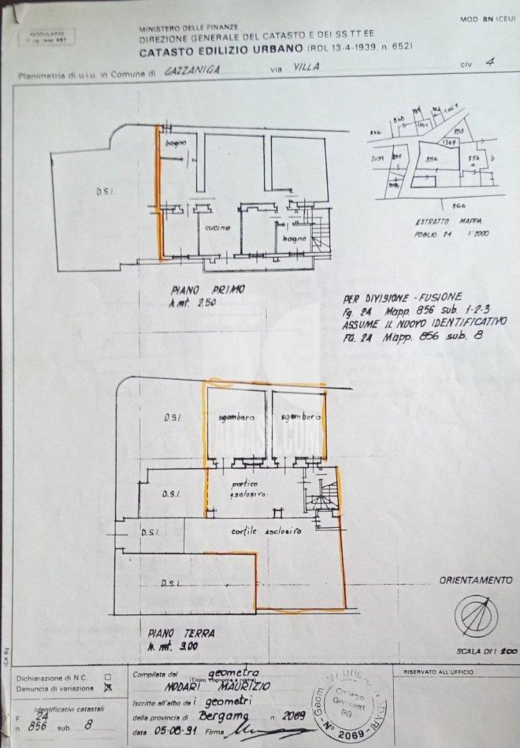 Appartamento in vendita a Gazzaniga