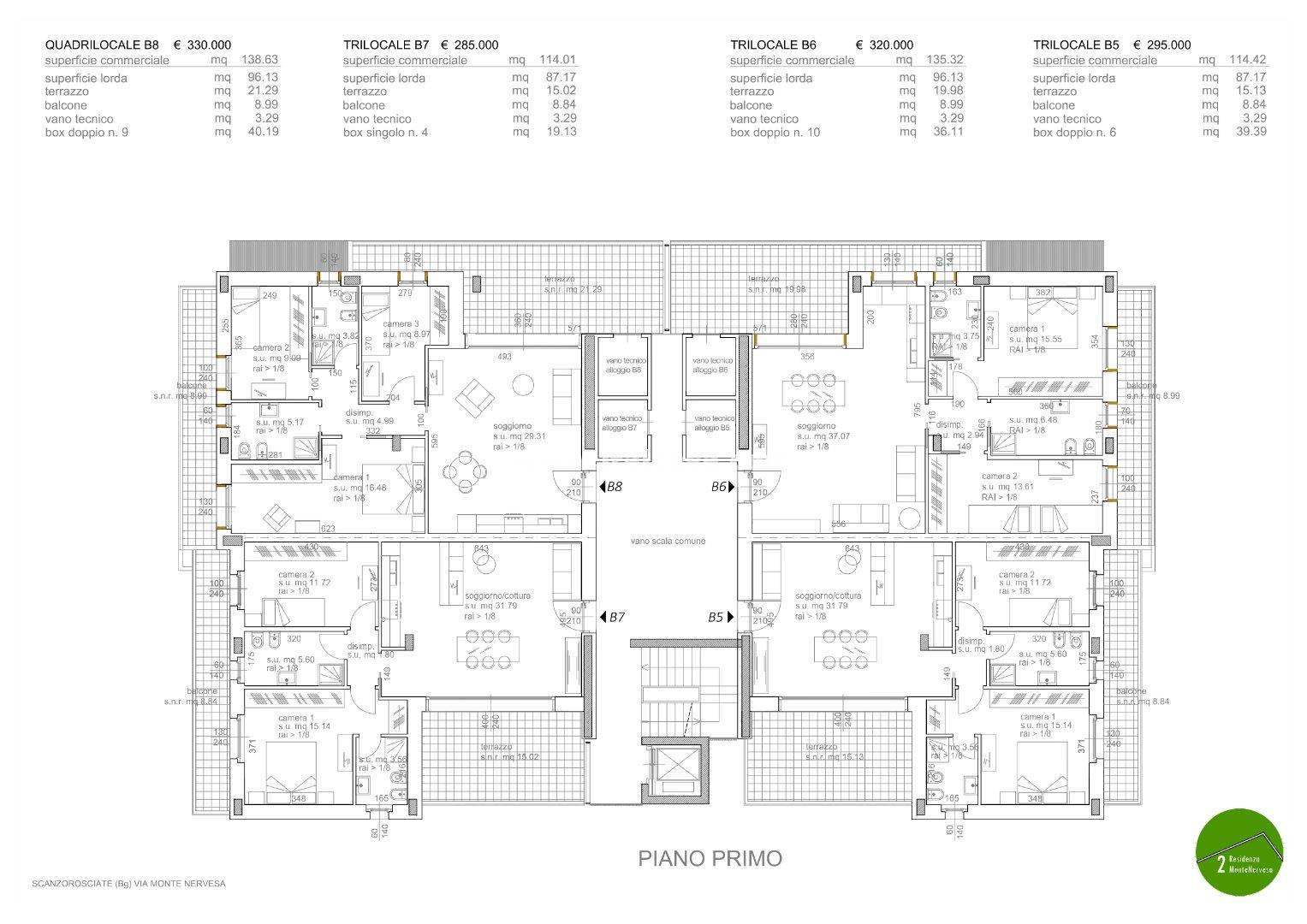 Appartamento in vendita a Scanzorosciate