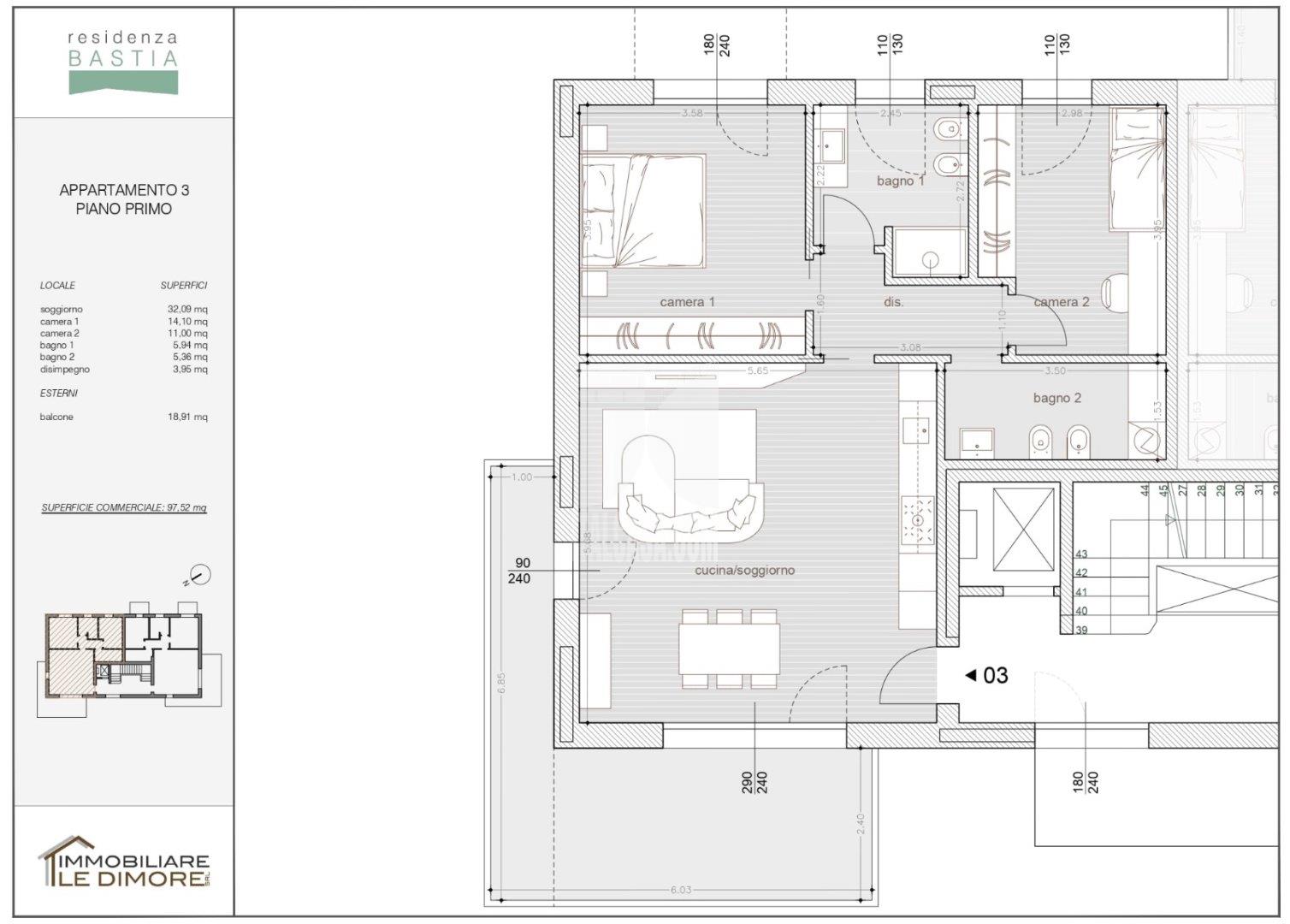 Appartamento in vendita a Villa di Serio