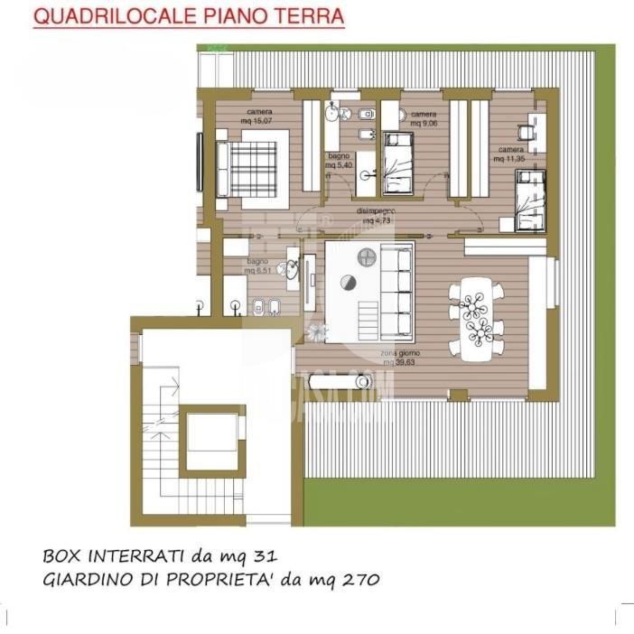 Appartamento in vendita a Pedrengo