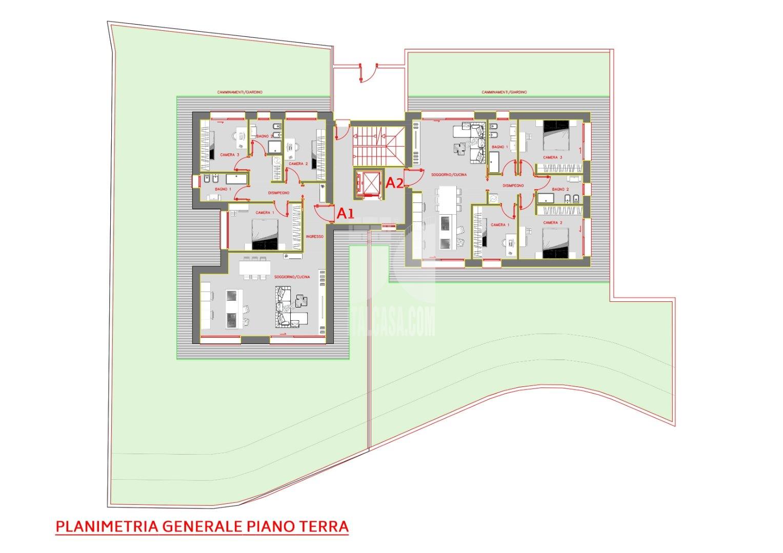 Appartamento in vendita a Scanzorosciate