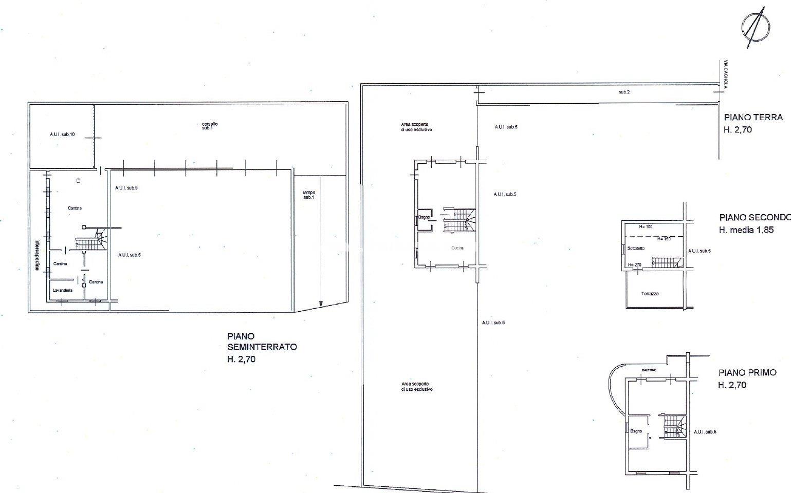 Villa a schiera di testa in vendita a Treviglio