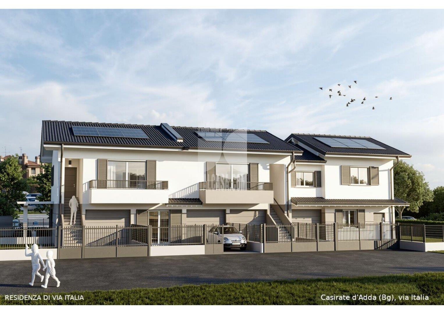 Villa a schiera di testa in vendita a Casirate d