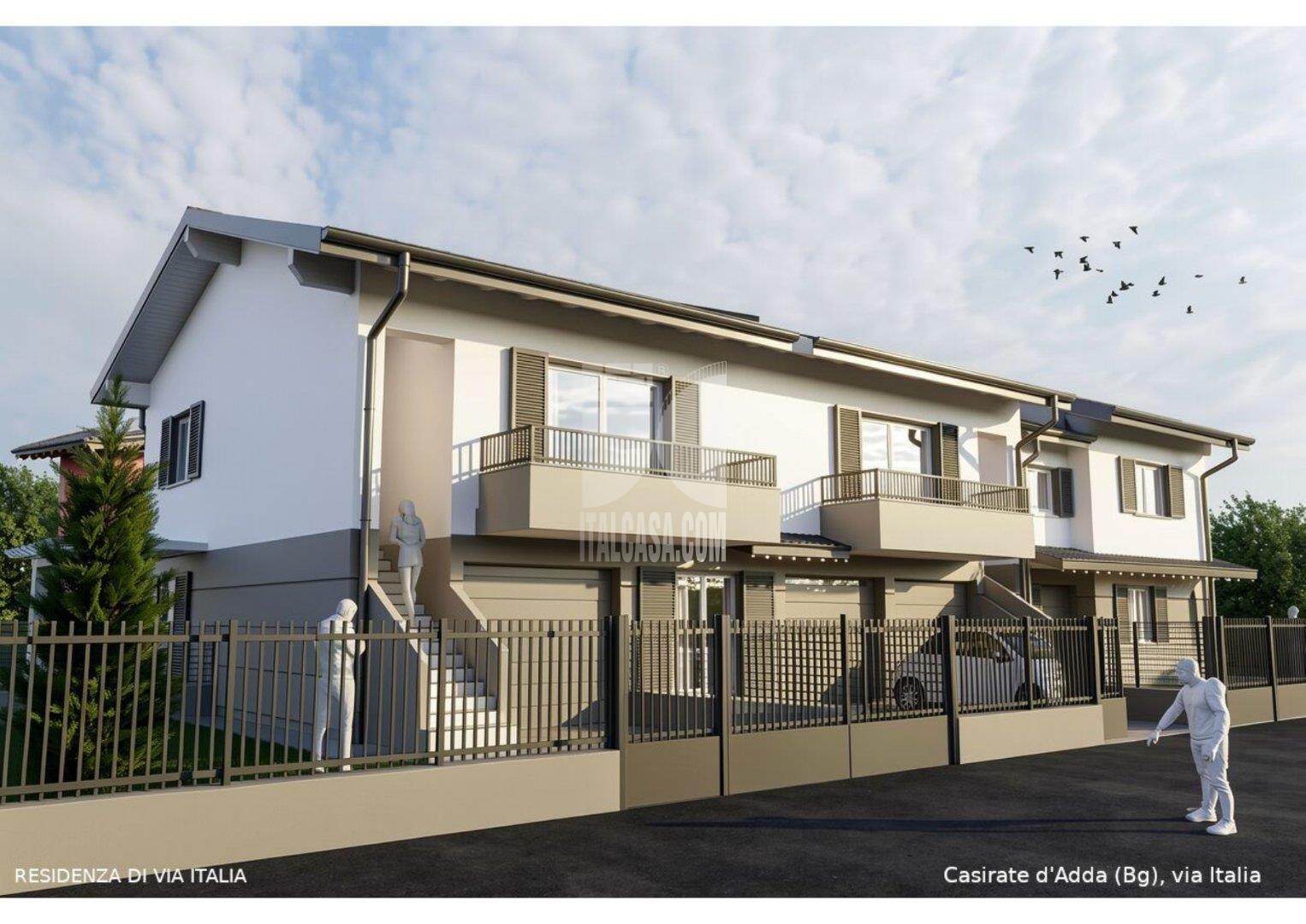 Villa a schiera di testa in vendita a Casirate d