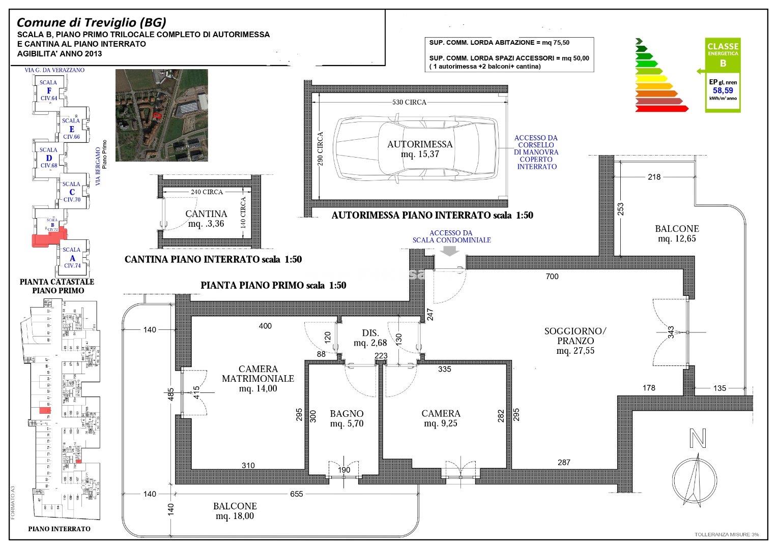 Appartamento in vendita a Treviglio