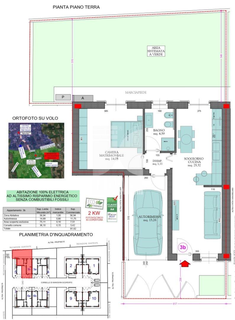 Appartamento in Villa in vendita a Calvenzano