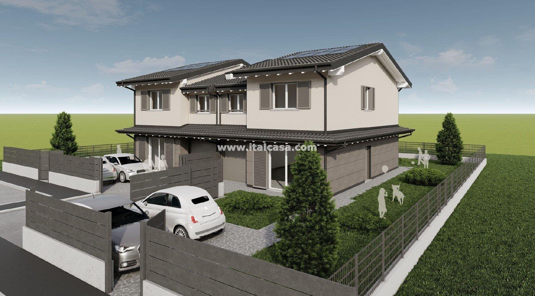 Villa Bifamiliare in vendita a Lurano