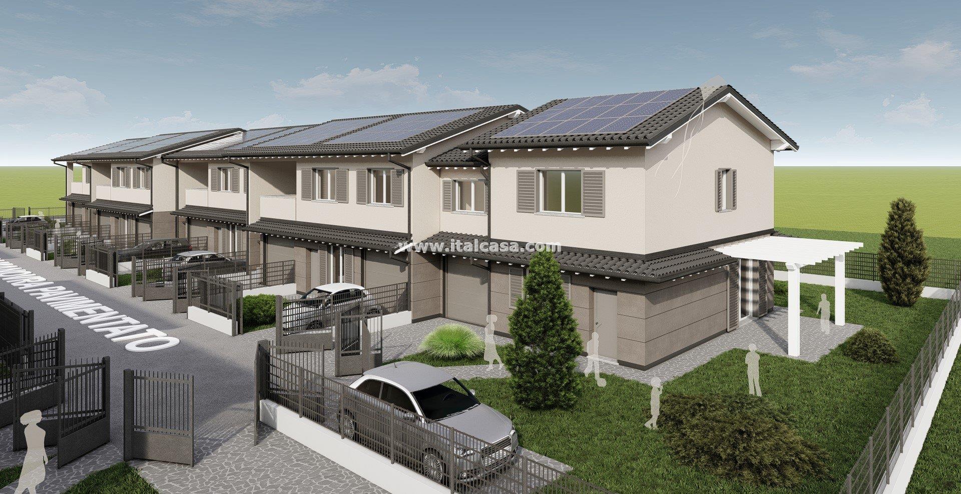 Villa a schiera di testa in vendita a Casirate d