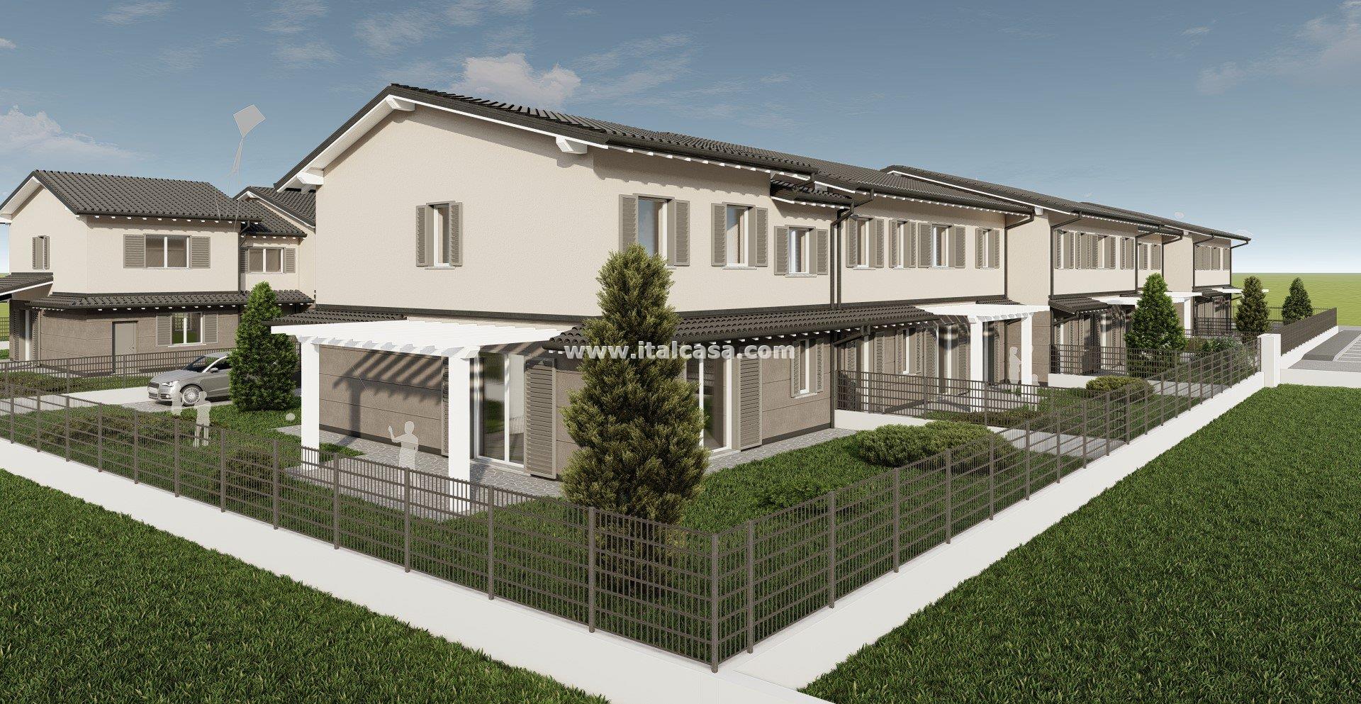 Villa a schiera di testa in vendita a Casirate d