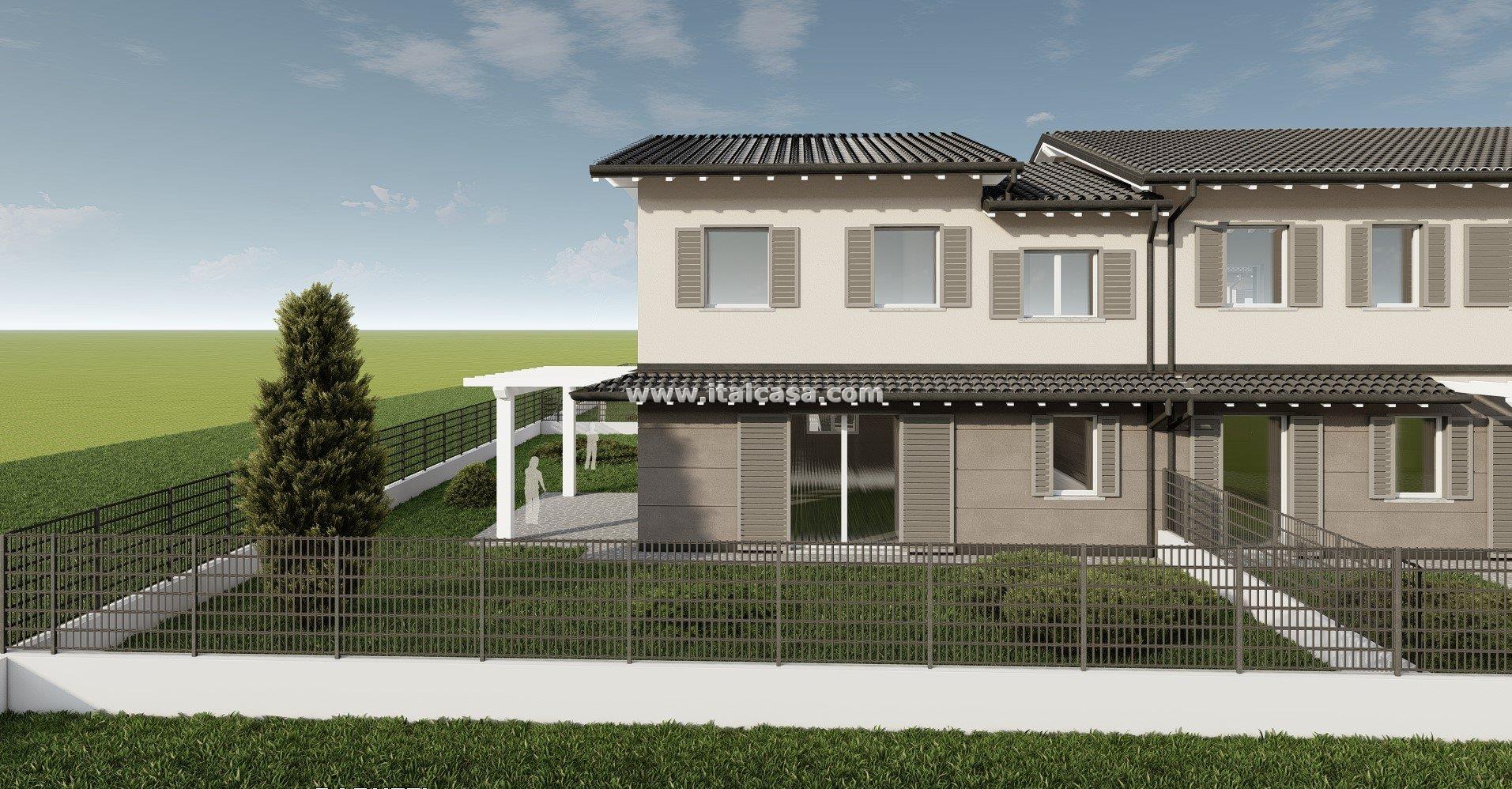 Villa a schiera di testa in vendita a Casirate d