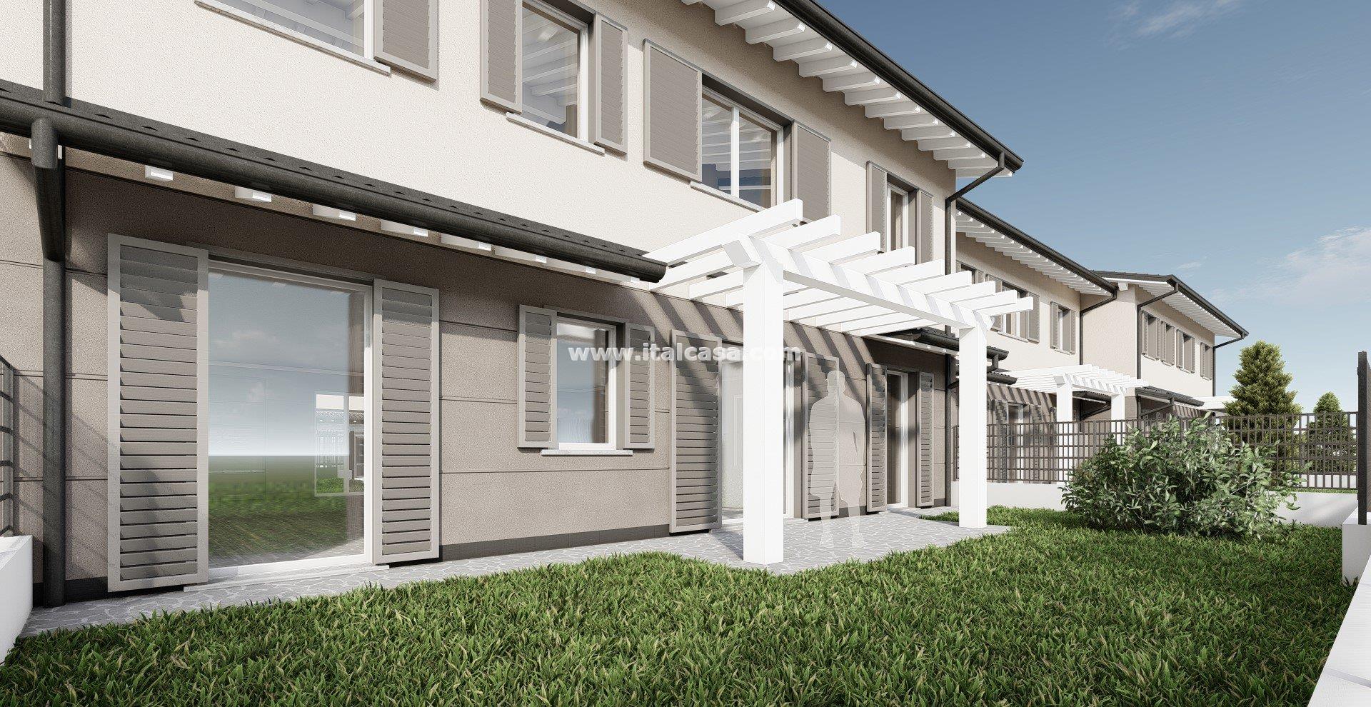 Villa a schiera di testa in vendita a Casirate d