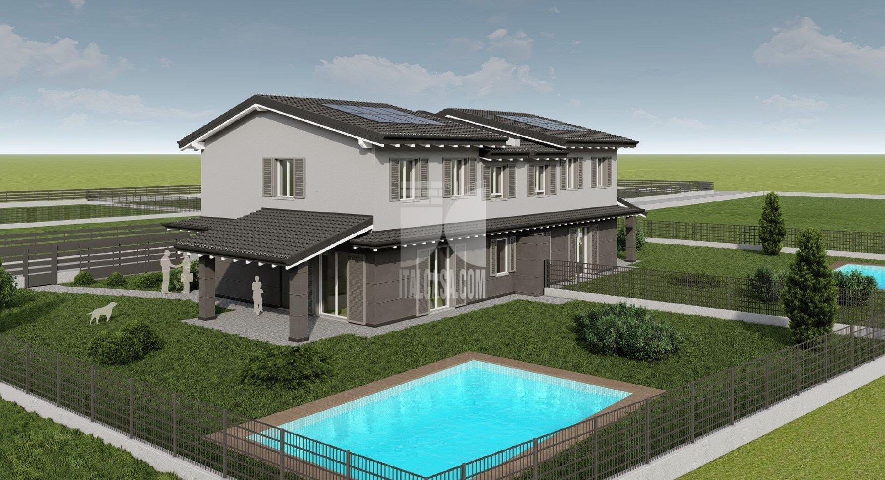 Villa Bifamiliare in vendita a Calvenzano