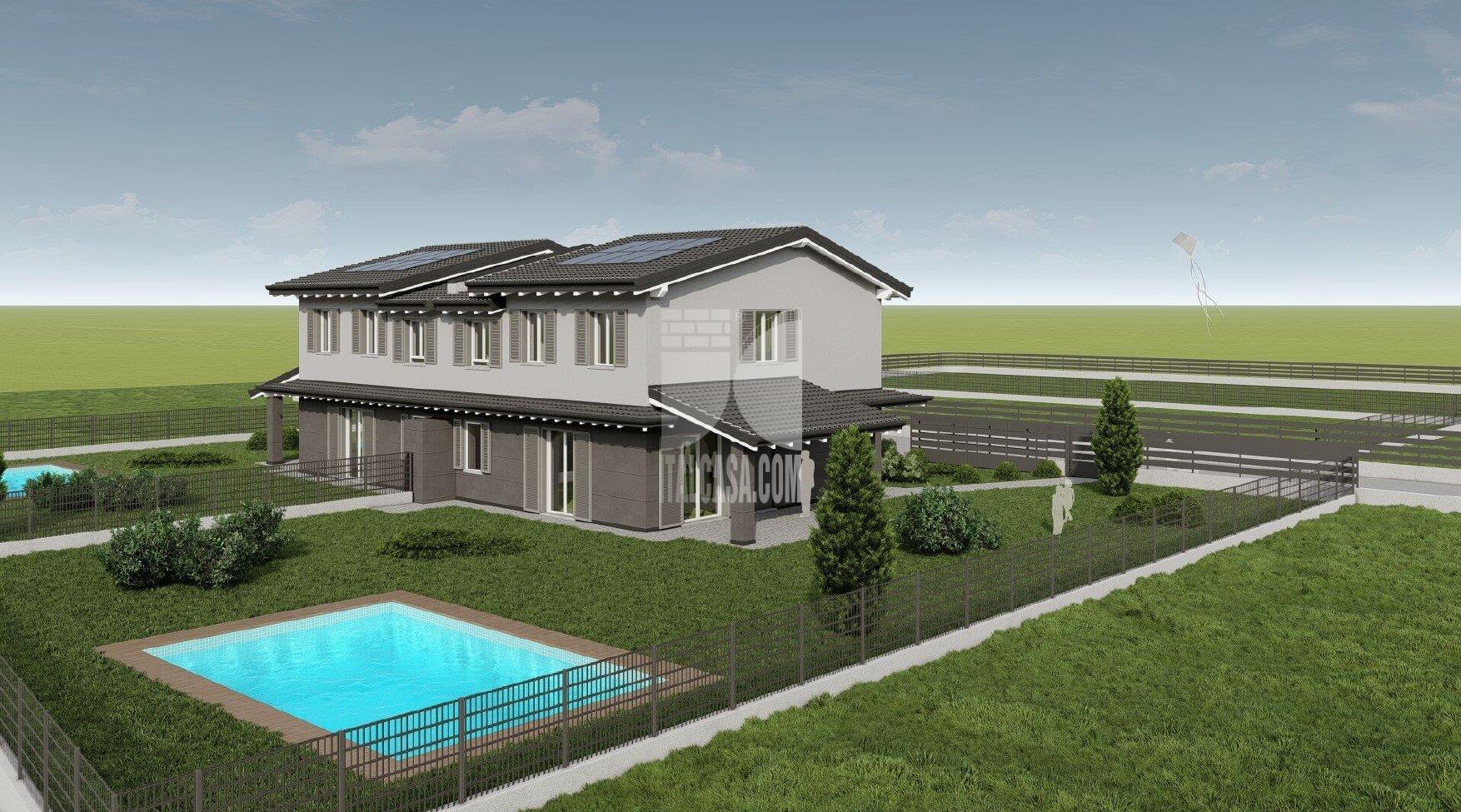 Villa Bifamiliare in vendita a Calvenzano