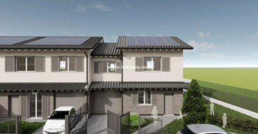 Villa a schiera di testa in vendita a Casirate d'Adda