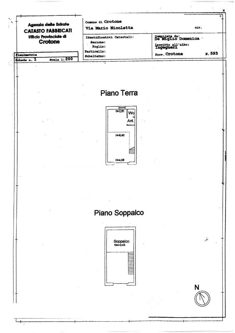 Magazzino in vendita a Crotone