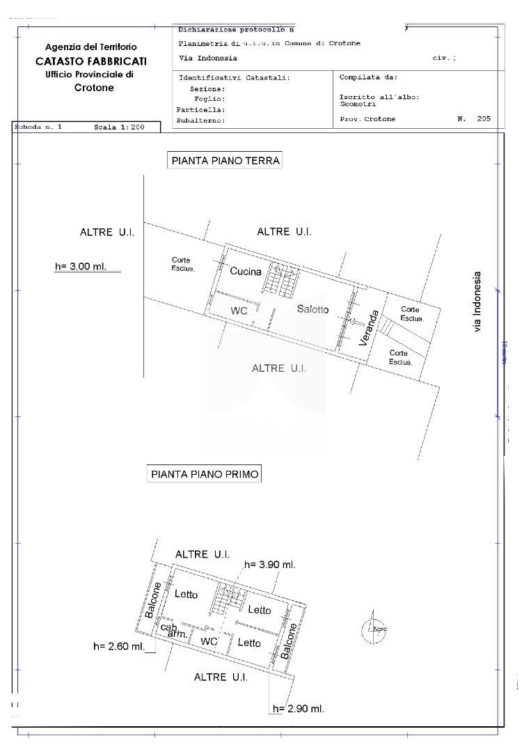 Villa a schiera in vendita a Crotone