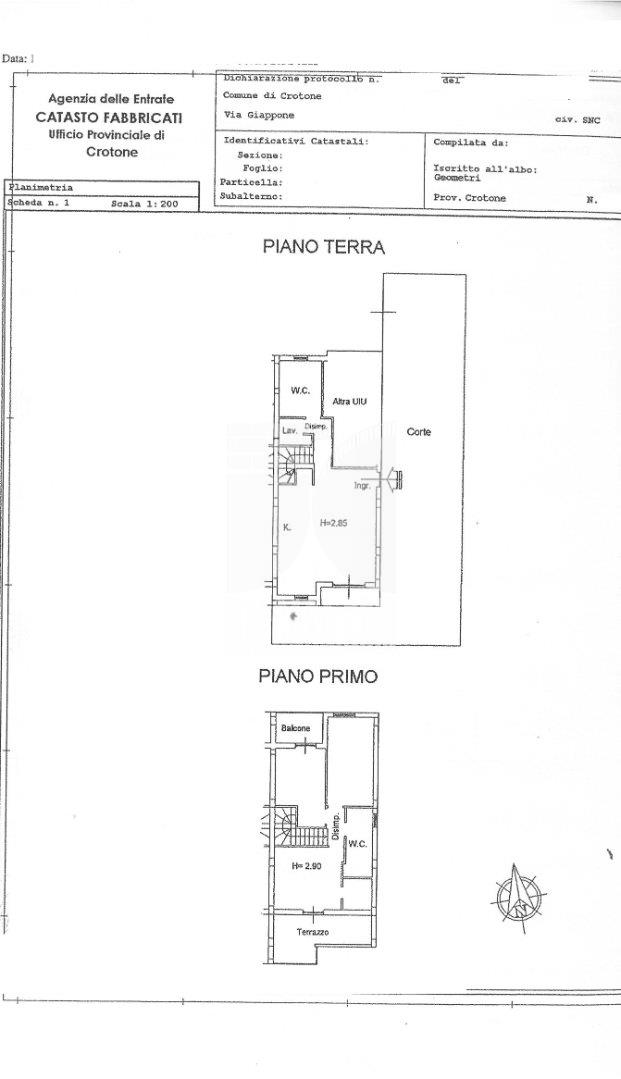 Villa a schiera in vendita a Crotone