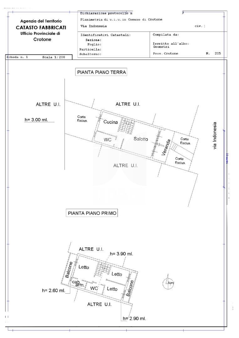 Villa a schiera in vendita a Crotone